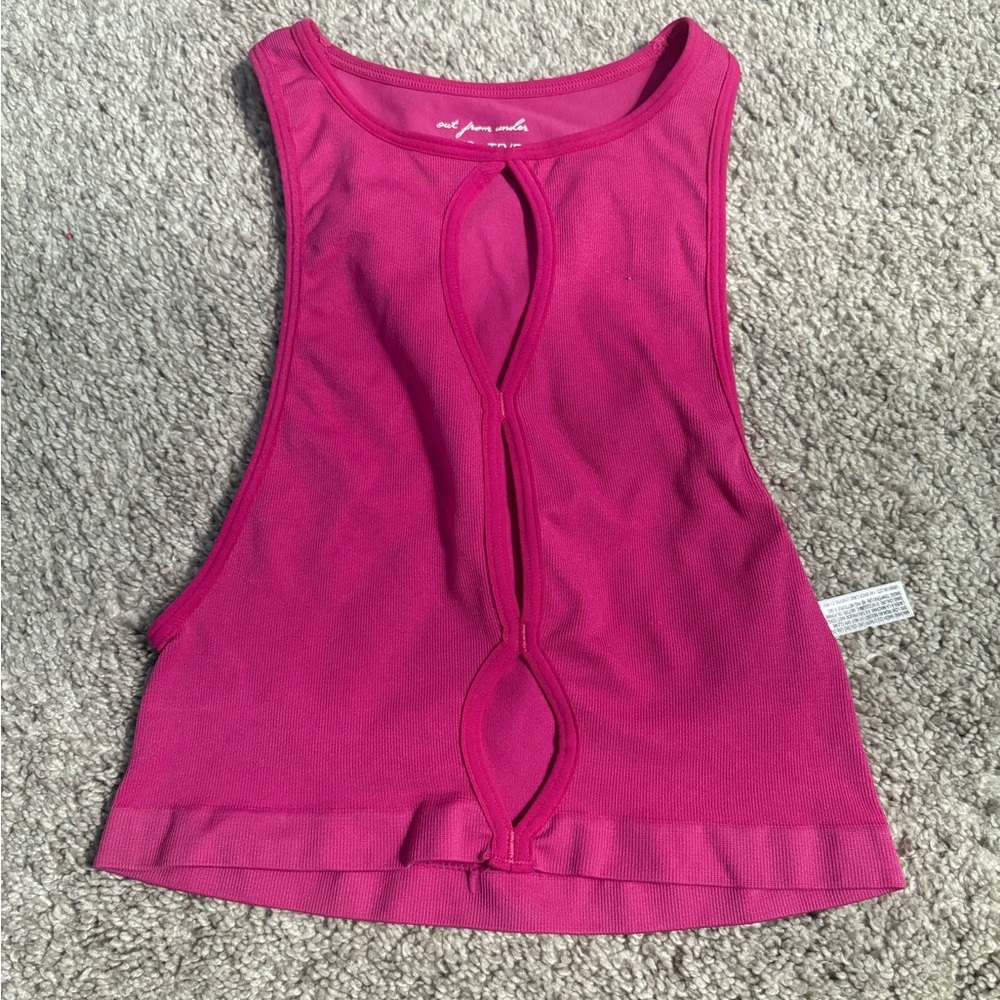 Pink Sleeveless Top